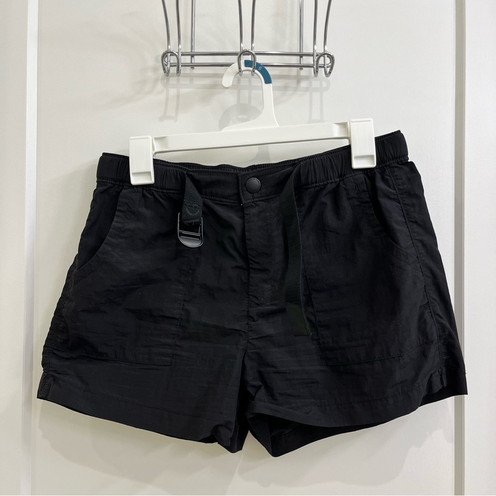 American Eagle Utilitarian Black Shorts